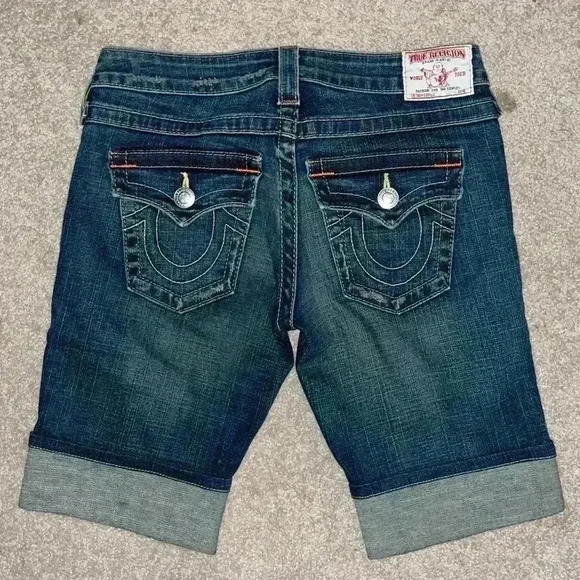 True Religion Bermuda Jean Short - Picture 2 of 5